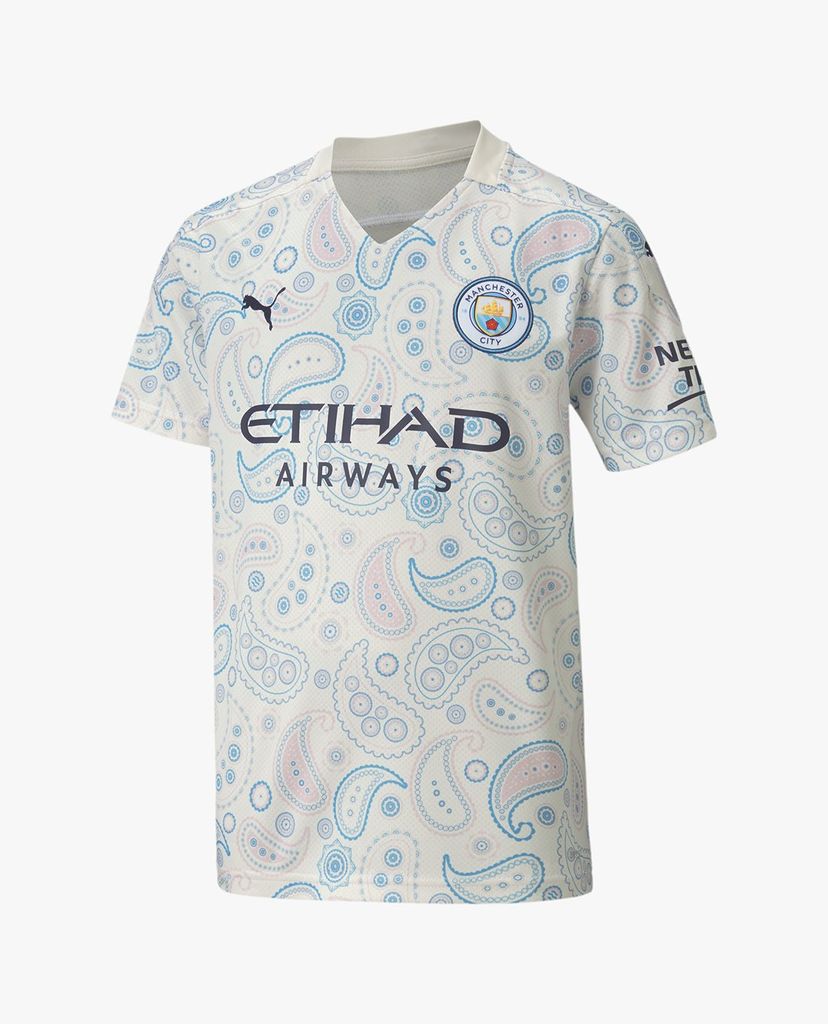 PUMA - Áo thun thể thao trẻ em Manchester City FC Teamsport