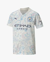 PUMA - Áo thun thể thao trẻ em Manchester City FC Teamsport