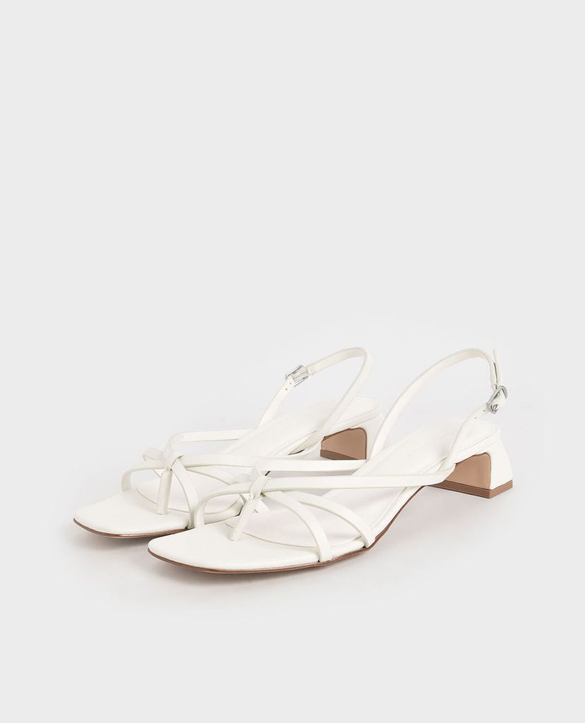 CHARLES & KEITH - Giày cao gót quai mảnh Strappy