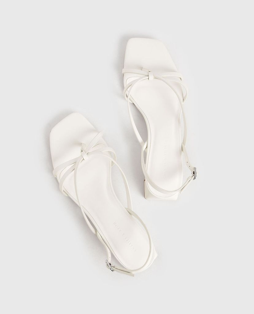 CHARLES & KEITH - Giày cao gót quai mảnh Strappy