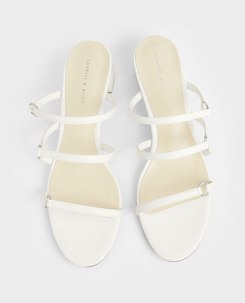 CHARLES & KEITH - Giày cao gót quai ngang mảnh Tri Strap