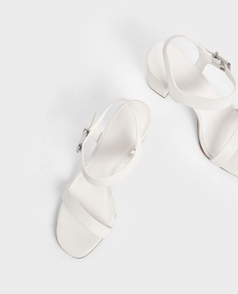 CHARLES & KEITH - Giày cao gót quai ngang Block Heel