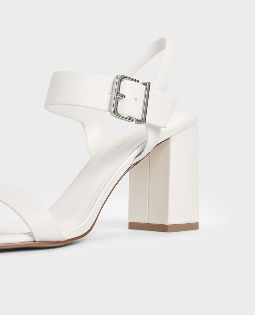 CHARLES & KEITH - Giày cao gót quai ngang Block Heel