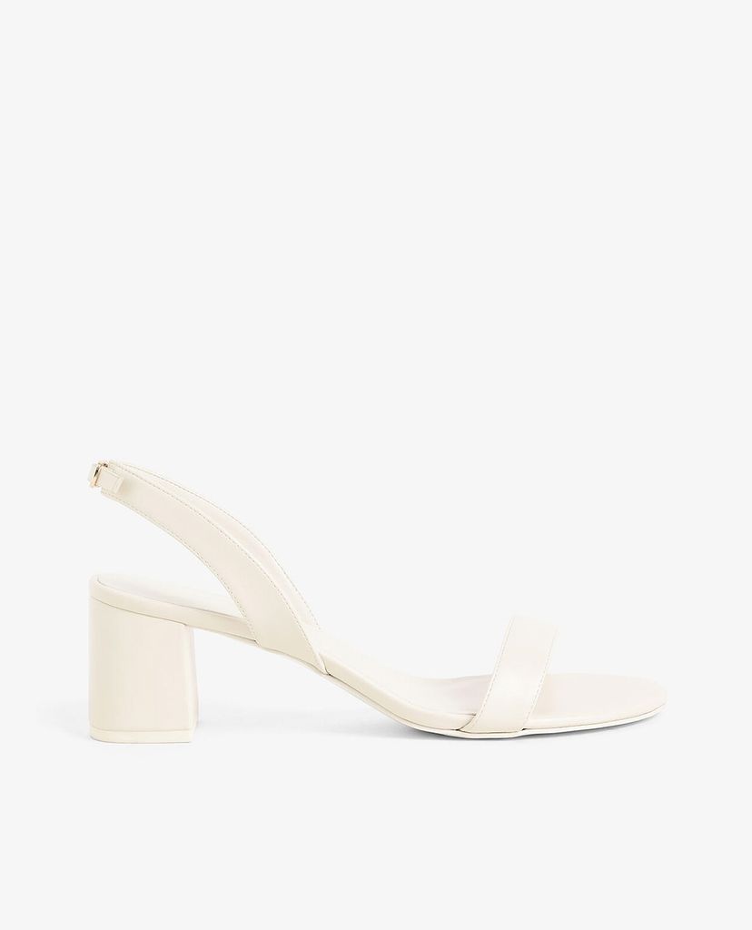 CHARLES & KEITH - Giày sandal cao gót đế vuông Slingback
