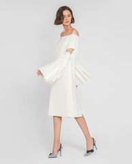 CHARLES & KEITH - Giày cao gót mũi nhọn Bow Detail Slingback