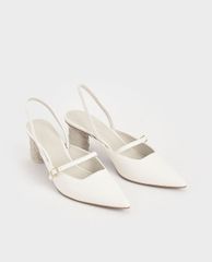 CHARLES & KEITH - Giày cao gót mũi nhọn Pointed Toe