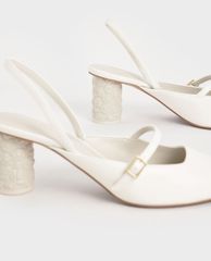 CHARLES & KEITH - Giày cao gót mũi nhọn Pointed Toe