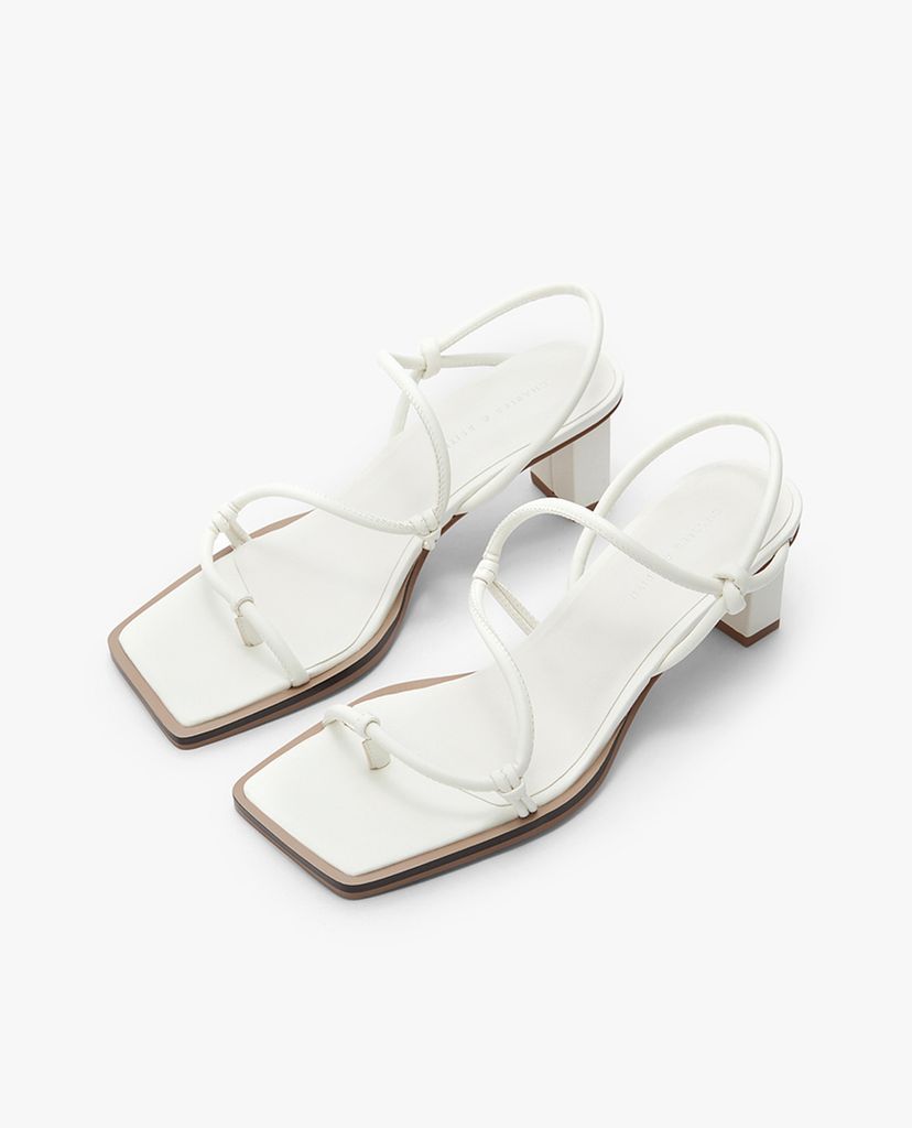 CHARLES & KEITH - Giày cao gót dây mảnh hiện đại