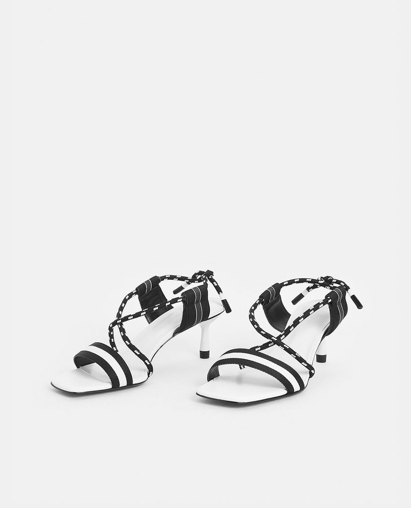 CHARLES & KEITH - Giày cao gót quai ngang Grosgrain & Rope Strappy
