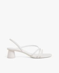 CHARLES & KEITH - Giày sandal cao gót hở mũi Strappy Cylindrical