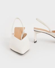 CHARLES & KEITH - Giày cao gót mũi nhọn Textured Blade