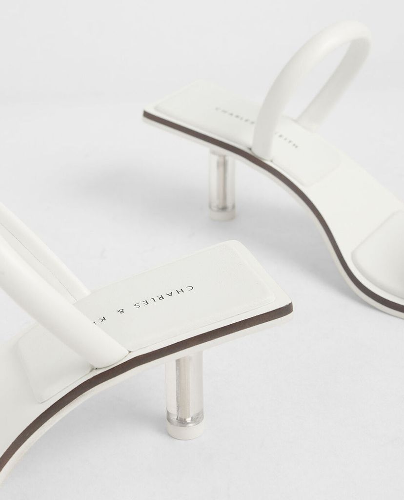 CHARLES & KEITH - Giày cao gót quai ngang Tubular Strap