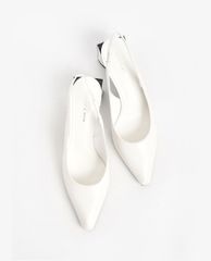 CHARLES & KEITH - Giày cao gót mũi nhọn đế trụ thanh lịch