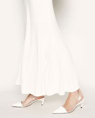 CHARLES & KEITH - Giày cao gót mũi nhọn See Through Effect Metallic