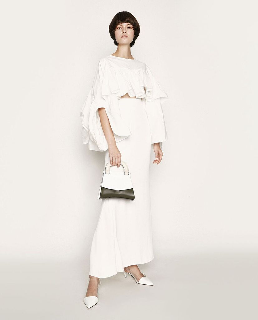 CHARLES & KEITH - Giày cao gót mũi nhọn See Through Effect Metallic