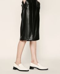 CHARLES & KEITH - Giày cao gót mũi nhọn Loafers
