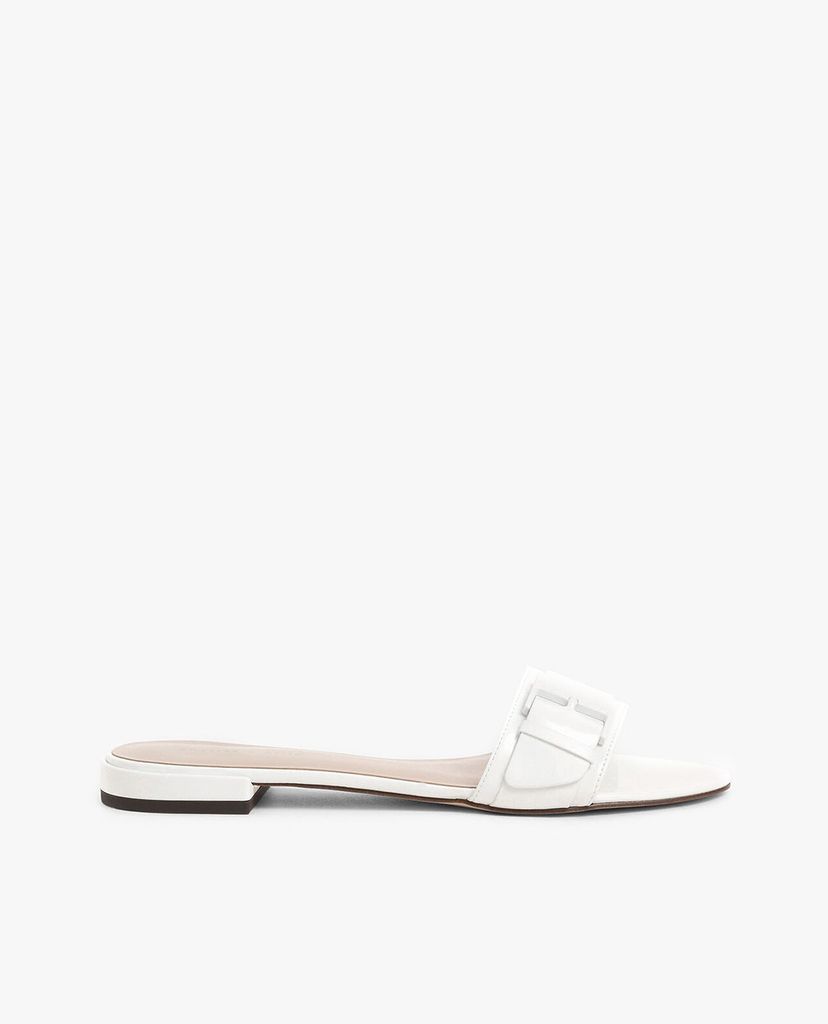 CHARLES & KEITH - Giày sandal nữ quai ngang Buckle Strap Glitter