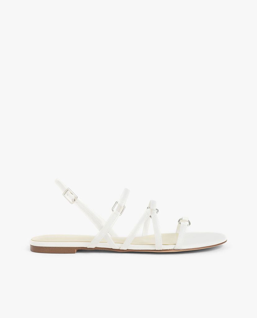 CHARLES & KEITH - Giày sandal nữ quai mảnh Tri Strap Slingback