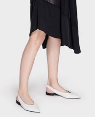 CHARLES & KEITH - Giày đế bệt mũi nhọn Slingback Pointed