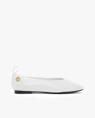 CHARLES & KEITH - Giày đế bệt nữ mũi nhọn V Topline Ballerinas