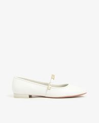 CHARLES & KEITH - Giày đế bệt nữ mũi nhọn Adore Mary Jane