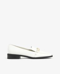 CHARLES & KEITH - Giày đế bệt nữ mũi vuông Love You Loafer