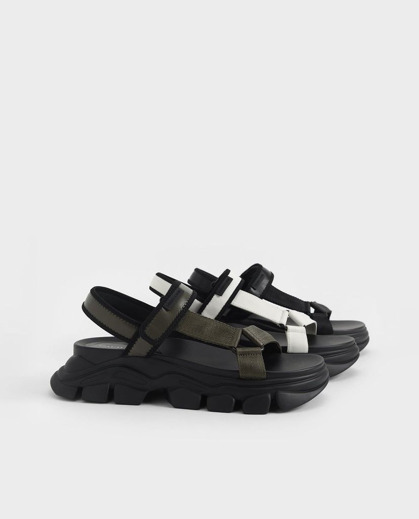 CHARLES & KEITH - Giày sandals nữ Dash Chunky