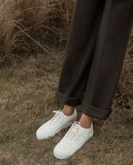 CHARLES & KEITH - Giày thể thao nữ Satin Platform