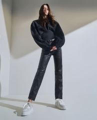 CHARLES & KEITH - Giày sneakers nữ Microsuede Slip On