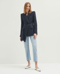 CHARLES & KEITH - Giày búp bê nữ mũi nhọn Half D'Orsay Cut Out