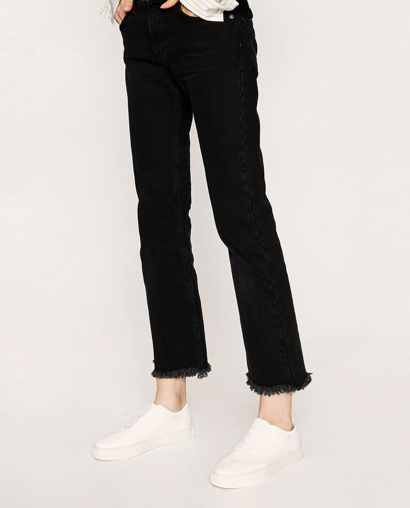 CHARLES & KEITH - Giày thể thao nữ cột dây Knitted Lace Up