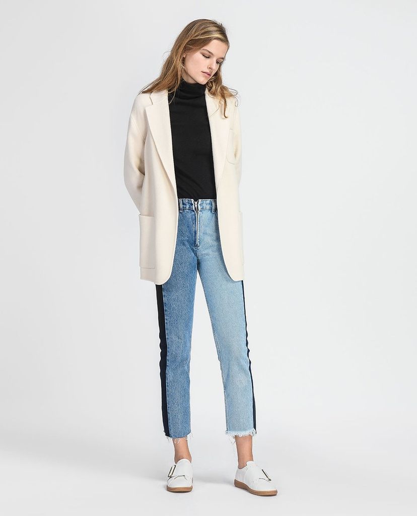 CHARLES & KEITH - Giày thể thao nữ trẻ trung phối quai ngang bảng lớn