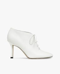 CHARLES & KEITH - Giày boots nữ cổ thấp thắt dây hiện đại