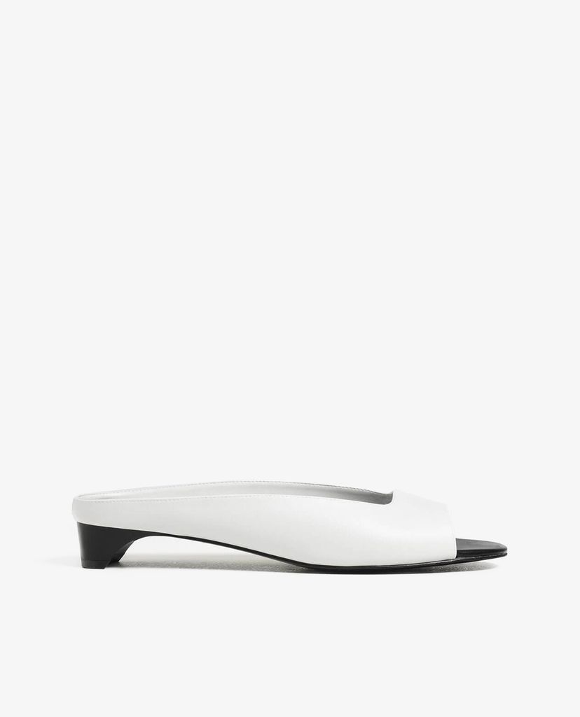 CHARLES & KEITH - Giày sandal nữ Geometric Cut Kitten
