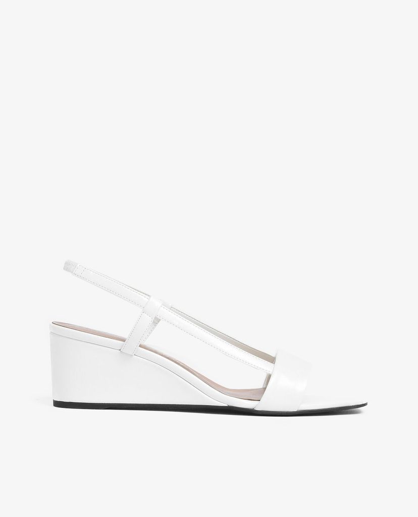CHARLES & KEITH - Giày đế xuồng Square Toe Slingback