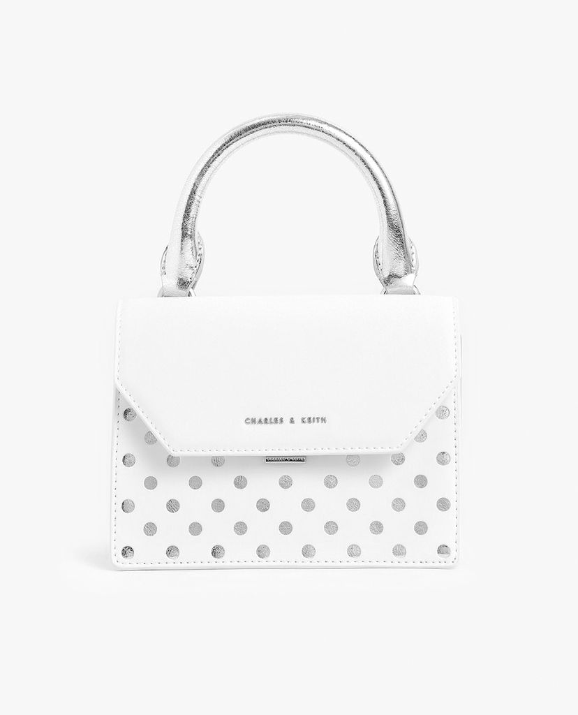 CHARLES & KEITH - Túi xách tay nữ chữ nhật Laser Cut Small