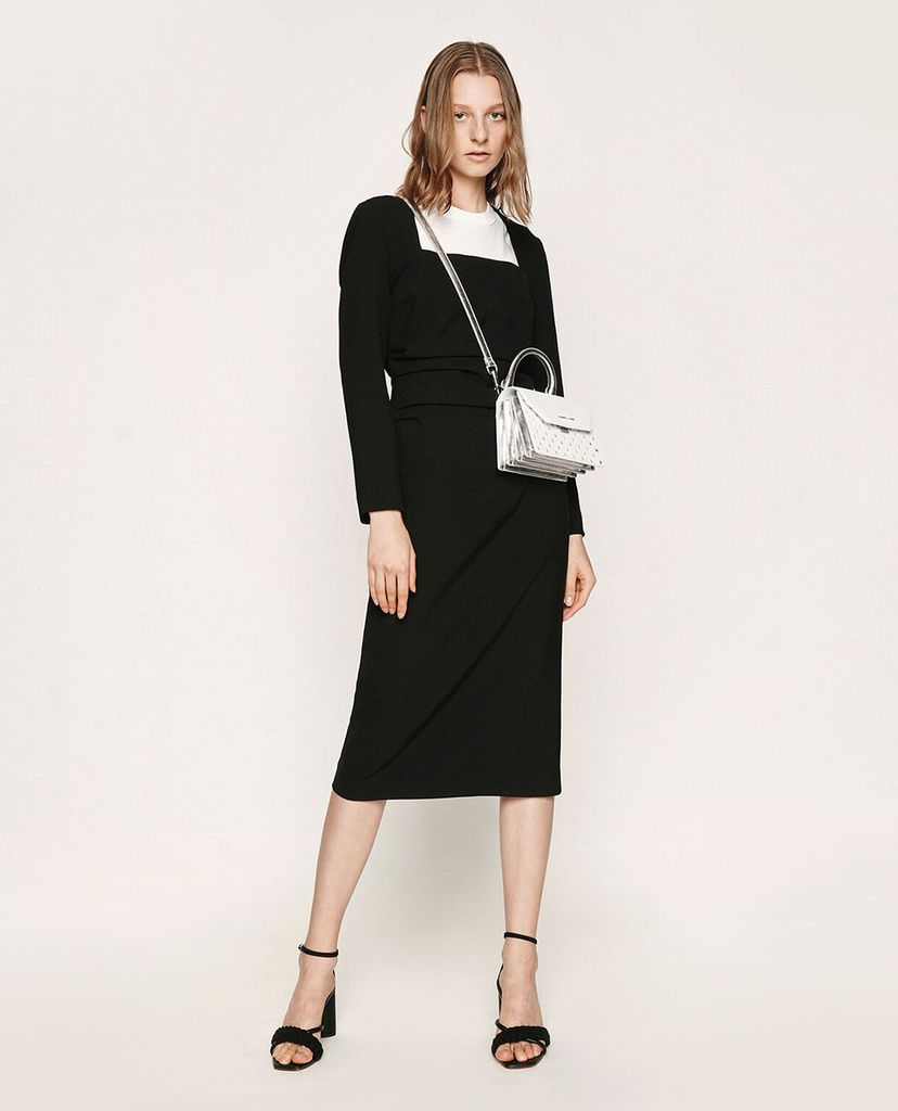 CHARLES & KEITH - Túi xách tay nữ chữ nhật Laser Cut Small
