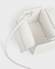 CHARLES & KEITH - Túi xách tay nữ hình hộp chữ nhật Slouchy Top