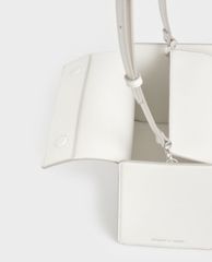 CHARLES & KEITH - Túi xách tay nữ hình hộp chữ nhật Slouchy Top