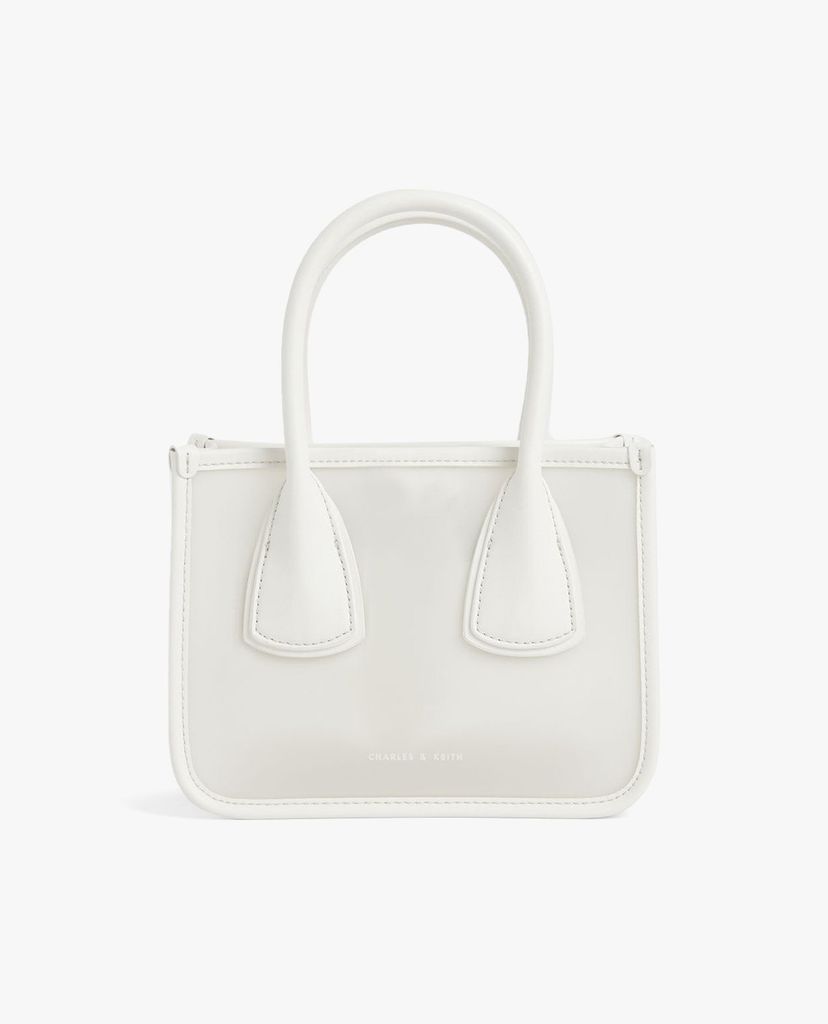CHARLES & KEITH - Túi xách tay cầm Chain Link