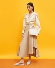 CHARLES & KEITH - Túi xách tay cầm Chain Link