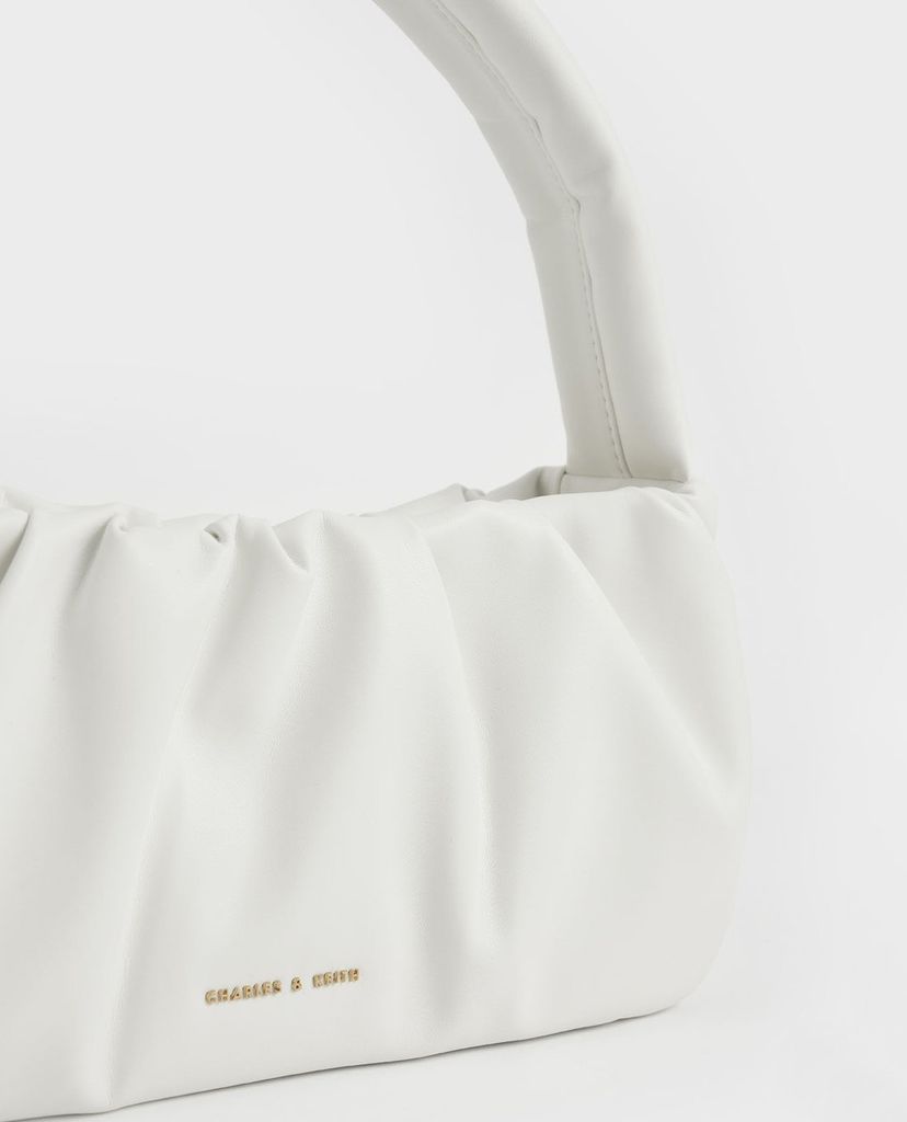 CHARLES & KEITH - Túi xách nữ phom chữ nhật Ruched