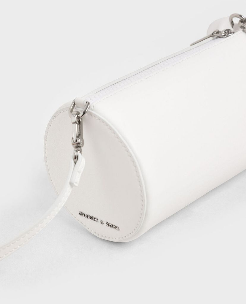 CHARLES & KEITH - Túi đeo vai hình trụ Rat Zodiac Cylindrical