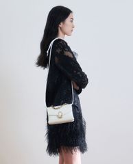 CHARLES & KEITH - Túi đeo chéo nữ phối cùng dây đeo thời trang