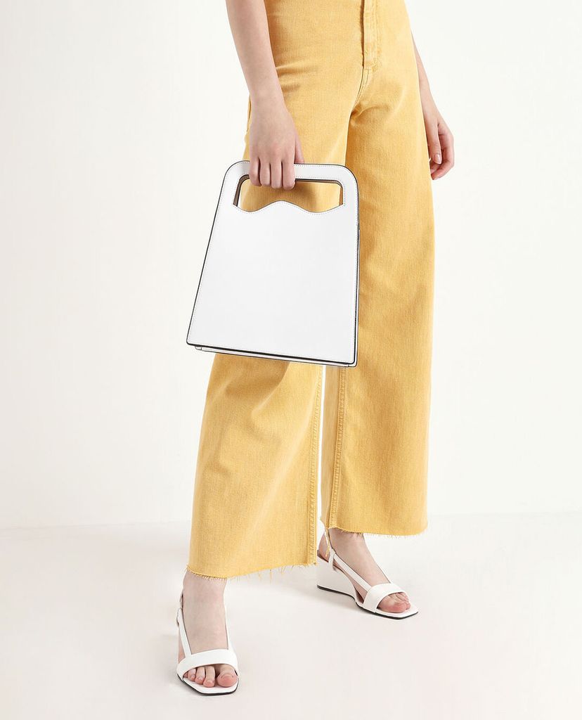 CHARLES & KEITH- Túi đeo vai Asymmetric Cut Top