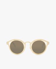 CHARLES & KEITH - Kính mát nữ mắt mèo Round Thick Frame