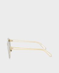 CHARLES & KEITH - Kính mát nữ mắt mèo Round Thick Frame