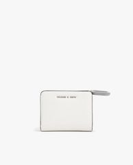 CHARLES & KEITH - Ví nữ dạng gập Mini Top Zip