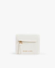 CHARLES & KEITH - Ví đựng name card nữ Snap Button