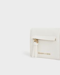 CHARLES & KEITH - Ví đựng name card nữ Snap Button